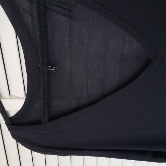 7 For All Mankind Oversized Modal and Silk Lightweight V-neck Sweater, Size XS - Picture 2 of 11